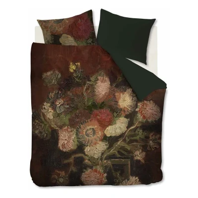 Afbeelding van Beddinghouse x Van Gogh Museum Gladioli dekbedovertrek Tweepersoons 200x200/220 Rood