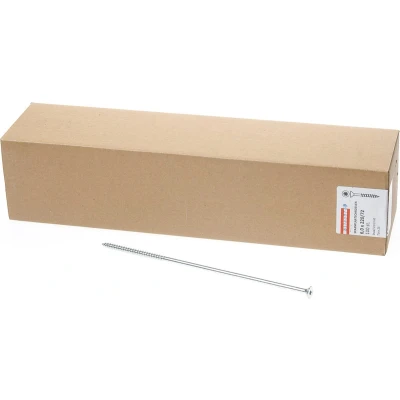 Afbeelding van spaanplaatschroeven verzinkt platverzonken kop TX25 deeldraad 6.0X220/72 (per 100 stuks)