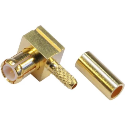 Afbeelding van Telegärtner J01270A0201 MCX connector Stekker, haaks 50 Ω 1 stuk(s)
