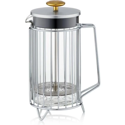 Afbeelding van Barista &amp; Co Corral Cafetière 1 liter 8 kops Zwart