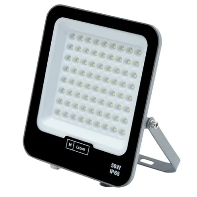 Afbeelding van M Ledme Napoli Plus led schijnwerper, 50 W, 6000 lumen, IP65 instelbaar, neutrale lichtkleur (4000 K), buitenverlichting, gebruik voor tuin, terras, parkeerplaats, hotel, boten enz. LM6808
