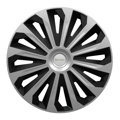 Afbeelding van Michelin 009132 Wieldoppen 16 zwart/zilver