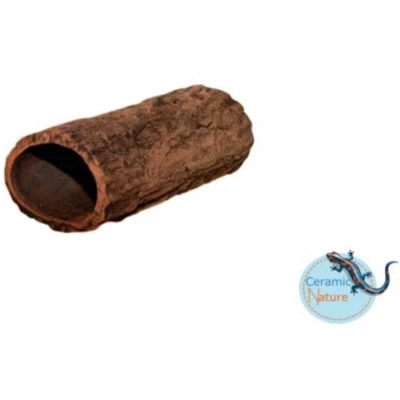 Afbeelding van Ceramicnature Catfish Cave Aquarium Ornament 20xø6 cm Grijs M