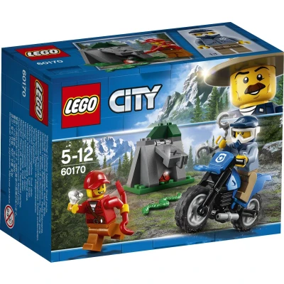 Afbeelding van LEGO City Bergpolitie Off road Achtervolging 60170