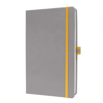 Afbeelding van Sigel notitieboek Linescape A5 lichtgrijs gelinieerd hardcover SI LS101