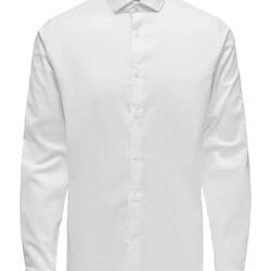 Afbeelding van Only &amp; Sons Zakelijk overhemd, Heren, Maat: XL, White