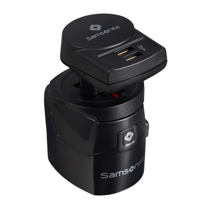 Afbeelding van Samsonite Accessoires Worldwide Adapter PRO + USB black