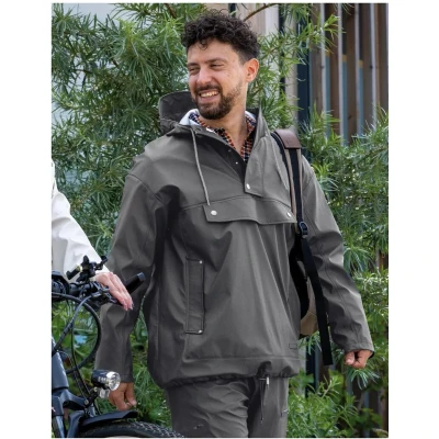 Afbeelding van Regenjas Mirage Rainfall Closed Jacket maat S gemaakt van polyester soft touch earl grey