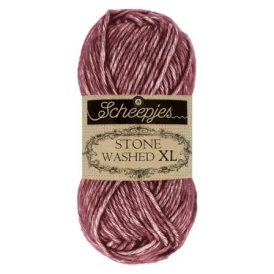 Afbeelding van Scheepjes Stone Washed XL 50 gr 850 Garnet