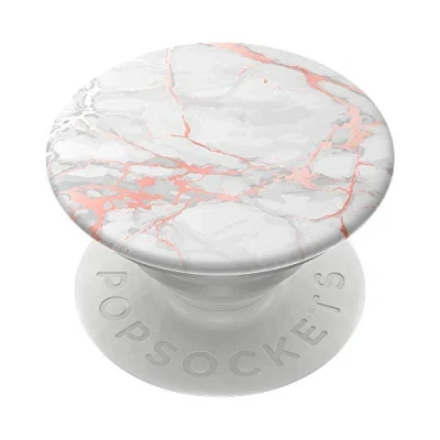 Afbeelding van PopSockets Telefoongrip Rose Goud Lutz Marble