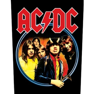 Afbeelding van AC/DC Highway To Hell Rugpatch Multicolours