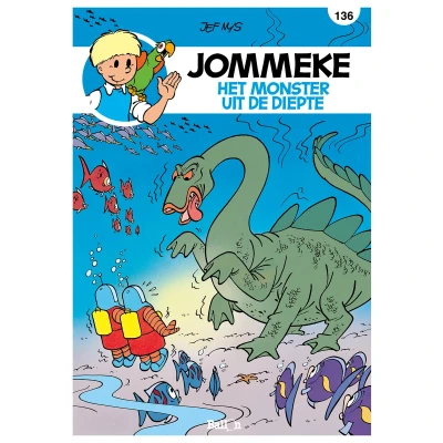 Afbeelding van de belevenissen van Jommeke 136 Het monster uit diepte