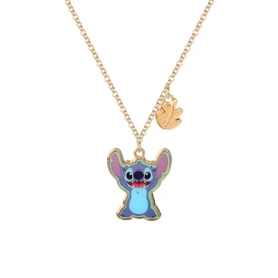 Afbeelding van Peers Hardy Lilo &amp; Stitch NH00924YL 16 halsketting, één maat, niet edelmetaal, zonder edelsteen, Metaal, Geen edelsteen