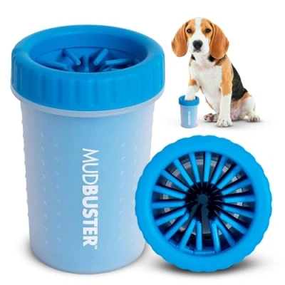 Afbeelding van Dexas Mudbuster Hondenpootreiniger Medium Blauw