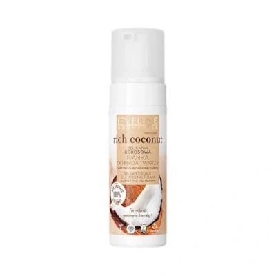 Afbeelding van Eveline Cosmetics Rich Coconut Delicate Cleansing Foam 150ml.