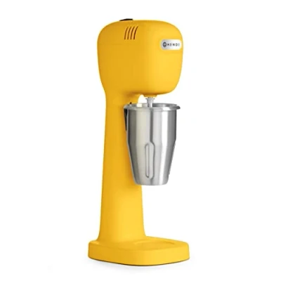 Afbeelding van Milkshakemixer BPA Vrij Design By Bronwasser HENDI Geel 230V/400W 170x196x(H)490mm 221372