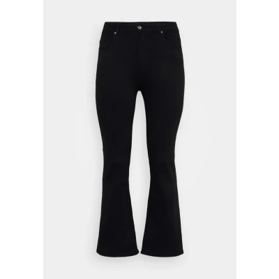 Afbeelding van ONLY CARMAKOMA Jeans Willy Flared Fit Zwart 4232