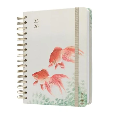 Afbeelding van Kokonote Dagplanner 2025 2026 Japanse Kunst Schoolagenda 2024 Middelbare School, Professioneel, Student, Planner