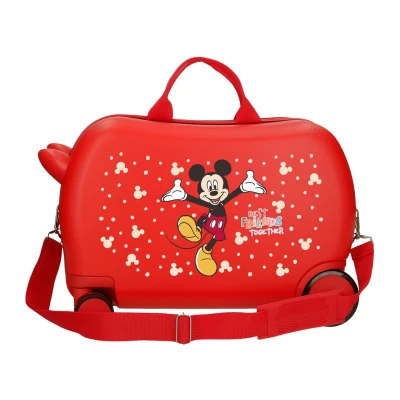 Afbeelding van Disney Mickey Mouse rol zit jongens kinderkoffer best friends