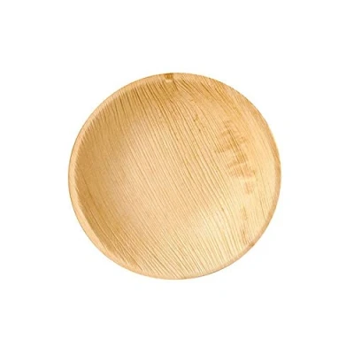 Afbeelding van Palmblad Servies Borden &quot;Pure&quot; Rond Ø 185 x 25mm