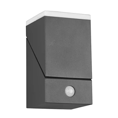 Afbeelding van Trio Leuchten Avon Wandlamp 1X SMD LED 7W IP54 Bewegingssensor Antraciet