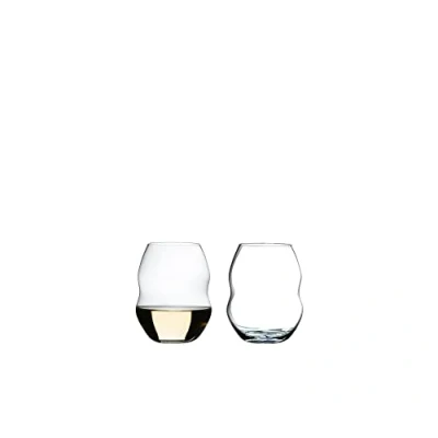 Afbeelding van Riedel Swirl White Wine Glasses, Set van 2 [Kitchen] (Japans import)