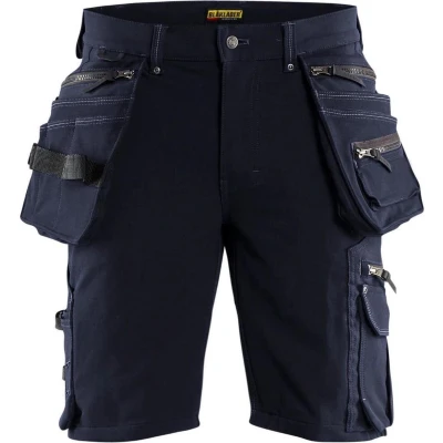 Afbeelding van Blaklader 1988 Korte Werkbroek 4 weg Stretch X1900 Donkerblauw/Zwart