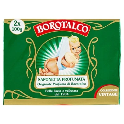 Afbeelding van Borotalco zeepblokje original 2x