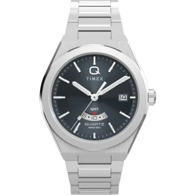 Afbeelding van Timex Q TW2Y12100 Horloge Staal Zilverkleurig Ø 39 mm