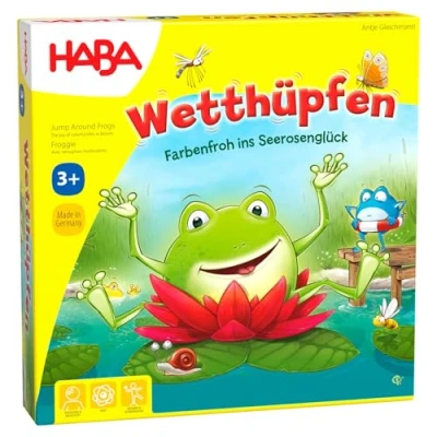 Afbeelding van Haba Kinderspel Kikkersprongen (du)