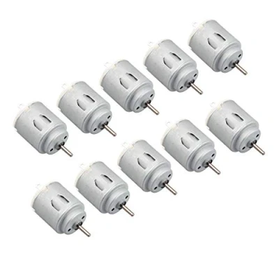 Afbeelding van HALJIA 10 stuks 140 R140 DC 3 V 6 15.000 tpm ronde mini elektromotoren voor doe het zelf speelgoed, kleine ventilator, op afstand bestuurde automotor