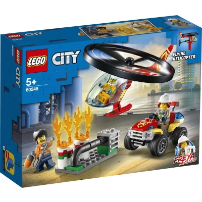 Afbeelding van LEGO City Brandweerhelikopter reddingsoperatie 60248