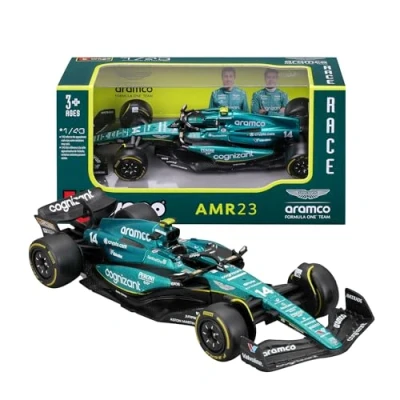 Afbeelding van Formula 1 Aston Martin F1 Team AMR23 F. ALONSO 14 seizoen 2023 schaal 1:43 12 cm Bburago 38090