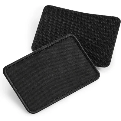 Afbeelding van Beechfield Afneembare katoenen patch B600 Black