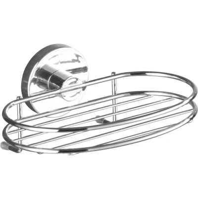 Afbeelding van WENKO Vacuum Loc Zeephouder Milazzo chroom Bevestigen zonder boren