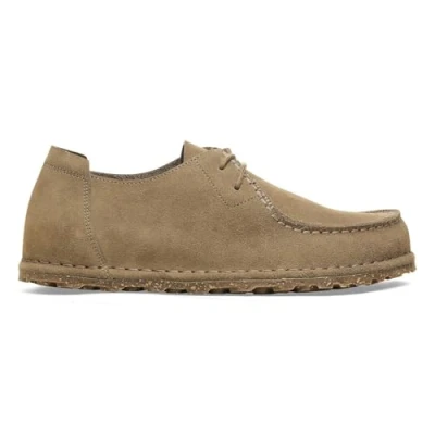Afbeelding van Birkenstock UTTI LACE Narrow Unisex Sportieve veterschoenen, Maat: 36, Gray taupe Veloursleer