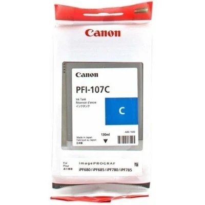 Afbeelding van Canon PFI 107C Inktcartridge Cyaan