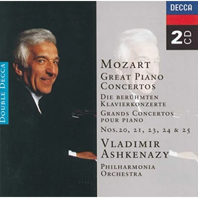 Afbeelding van Vladimir Ashkenazy &amp; Philharmonia Orchestra Mozart: Great Piano Concertos (2 CD)