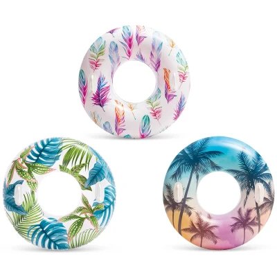 Image de Bandeau de natation tropical transparent