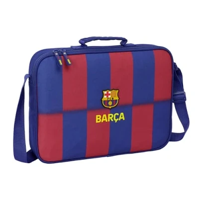 Afbeelding van Schoolrugzak F.C. Barcelona Blauw Kastanjebruin 38 x 28 6 cm