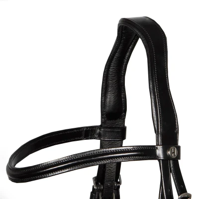 Afbeelding van Harry&#039;s Horse Hoofdstel Anatomic Zwart Cob