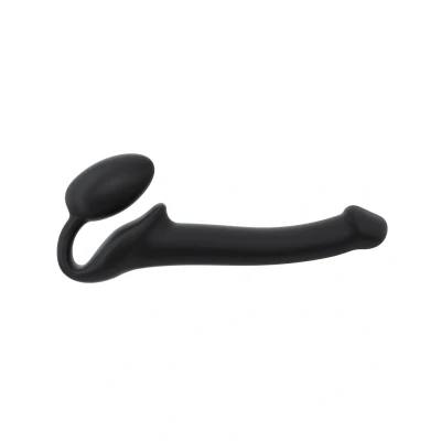 Afbeelding van Strap On Me Strapless Voorbind Dildo Maat S Zwart Levensecht Gevoel