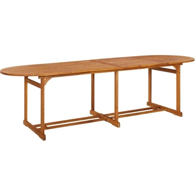 Afbeelding van Tuintafel 280X90X75 Cm Massief Acaciahout