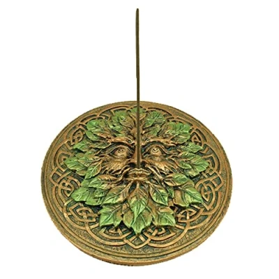 Afbeelding van Nemesis Now Wierookbrander Forest geur, goudkleurig, 13,7 cm