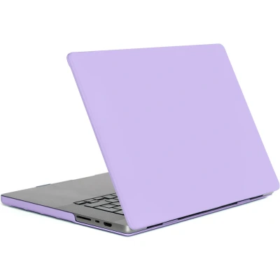 Afbeelding van iMoshion Laptop Cover Geschikt voor MacBook Air 13 inch (2018 2020) A2179 / A2337 A1932 Lila