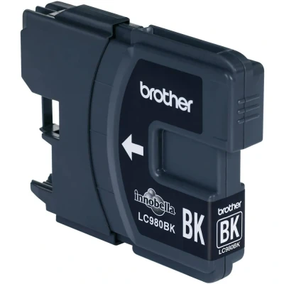 Afbeelding van Brother LC 980BK Inktcartridge Zwart