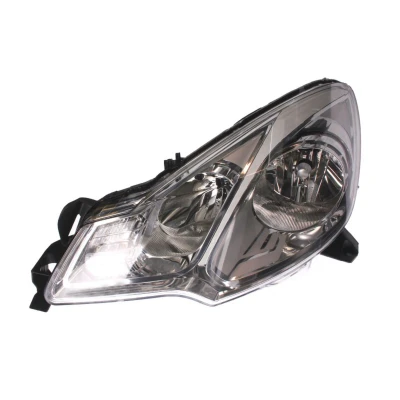 Afbeelding van TYC 20 12258 05 2 Koplampen Links H7, H1 Wit voor rechtsrijdend verkeer Met elektromotor CITROËN: C3 II, DS3 Hatchback