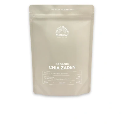 Afbeelding van Mattisson Biologische Chia Zaad Raw 500 g