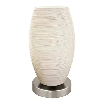 Afbeelding van EGLO TL/1 E27 NICKEL M/WEISS &#039;BATISTA 3&#039;
