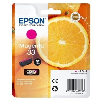 Image de Cartouche Imprimante Epson C 13 T 33434012